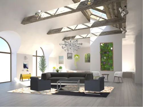 Plant living room 