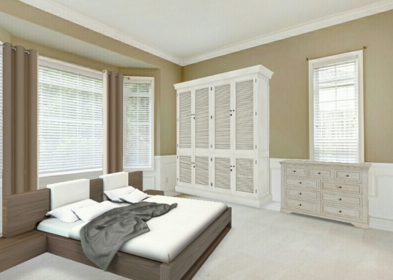 Dormitorio de mili Design Rendering
