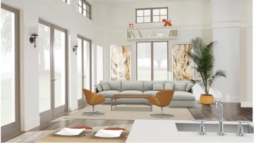 Pops Of Orange