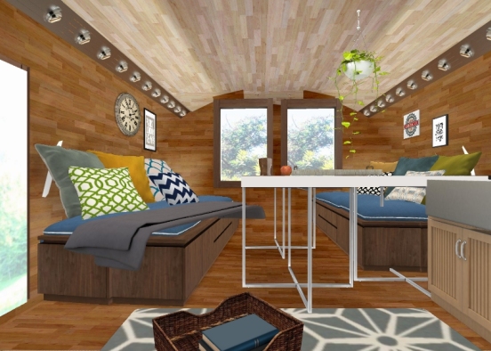 Van camper Design Rendering
