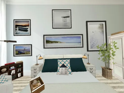 Beachy Bedroom 