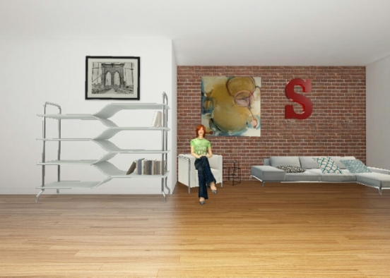 Classic single mom apartment Design Rendering