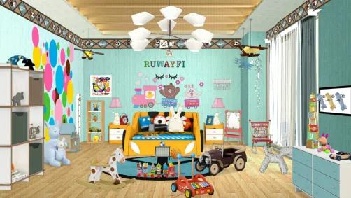 My son's room 