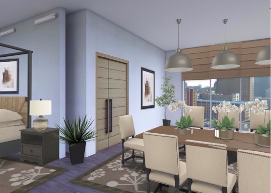 Lux Hotel Suite  CHALLENGE @atoo2556 Design Rendering