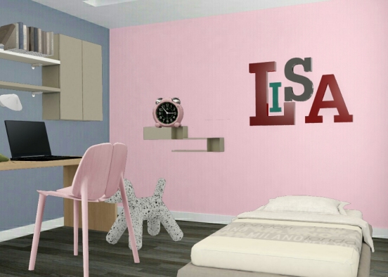 Chambre enfant Lisa Design Rendering