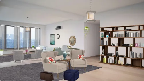 Light living room
