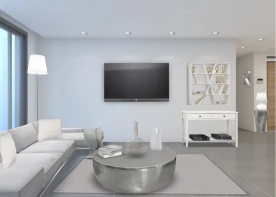 Youtuber livingroom Design Rendering