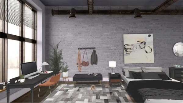 Professional interior design created with Homestyler 3D design software