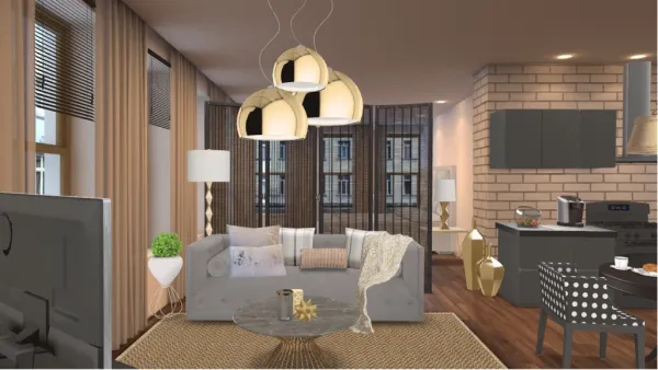Professional interior design created with Homestyler 3D design software