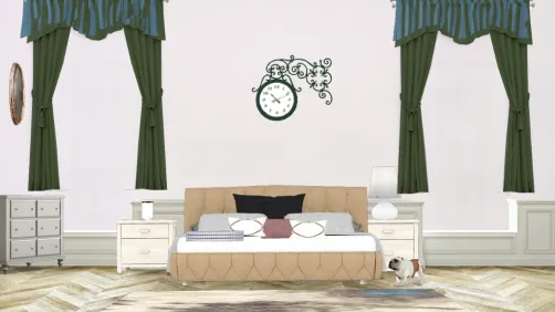 Fancy old styled bedroom