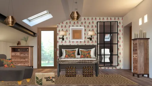 Quarto rústico