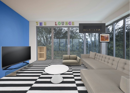 The Lounge Design Rendering