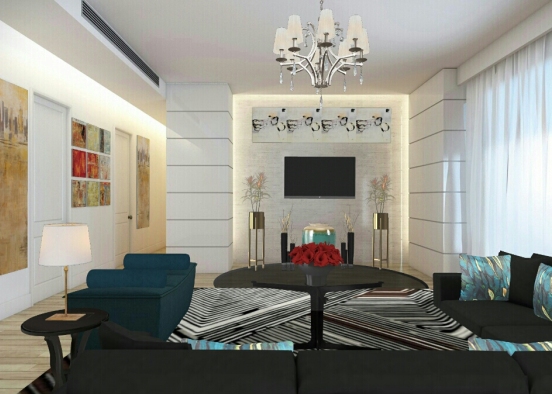 e.i.Living room X Design Rendering