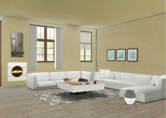 living room for fun time  Design Rendering