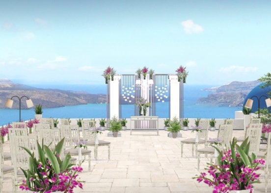A flowery wedding 💕 Design Rendering