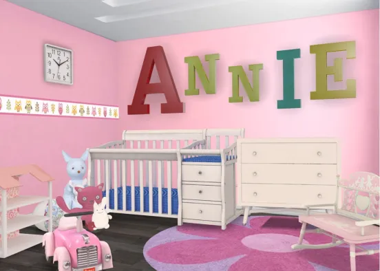 ANNIE’ s room  Design Rendering