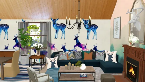 Rustic room