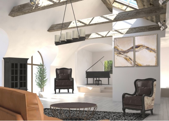 living room / editors choice  Design Rendering