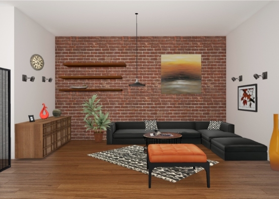 Condo At The Sea; Livingroom ✨ Design Rendering