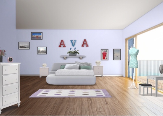 Ava’s room Design Rendering
