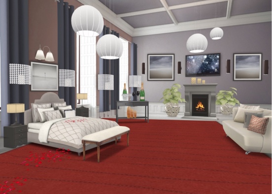 The honeymoon suite Design Rendering