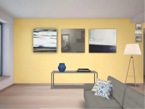 Living room wall 