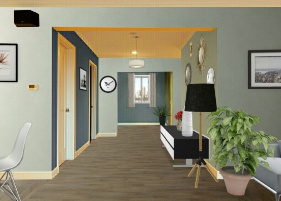 Couloir Design Rendering