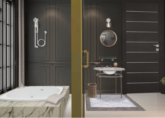 Bathroom 🛁  Design Rendering