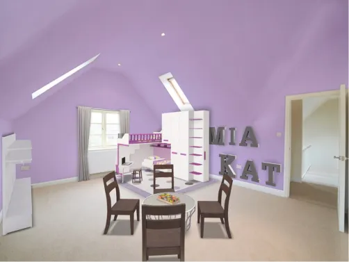 Twin Girls Room
