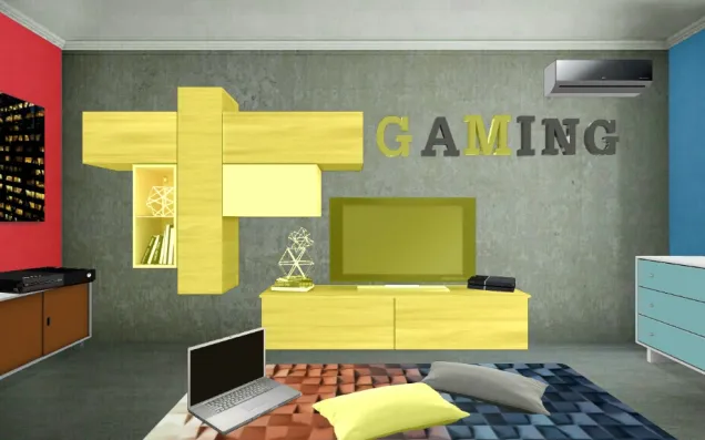 Gamer's room 