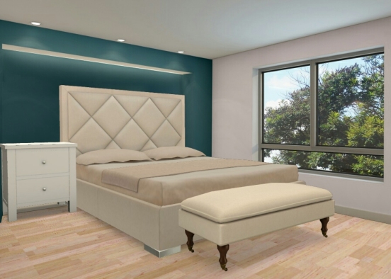 Romantic Expensive Bedroom Design Rendering