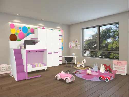 kids room pink 