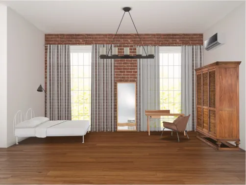 Brick room