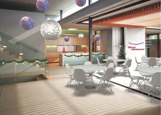 Christmas at the mall  Design Rendering