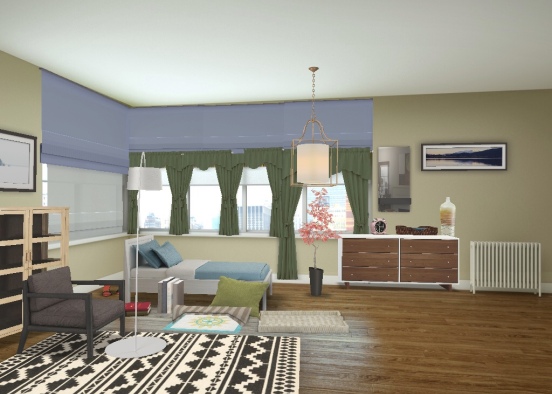 My daddys house my room Design Rendering
