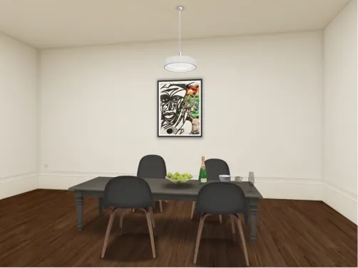 Simple dining room 