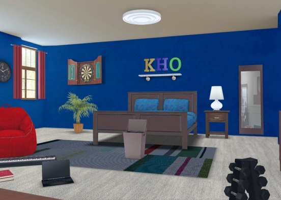 Khoury bedroom Design Rendering
