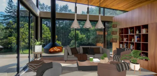 Descansando cerca del fuego