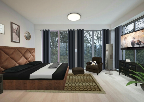 Master bedroom Design Rendering