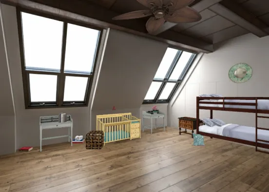 Bedroom Daylight Design Rendering