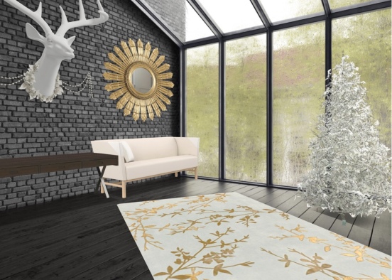 a Dream of my first white Christmas  Design Rendering