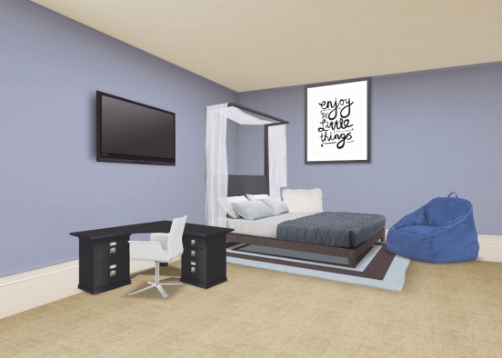 Simone's room Design Rendering