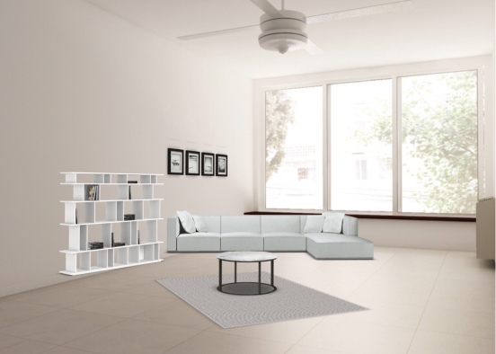 amazing living room Design Rendering