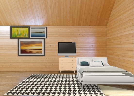 cozy cabin  Design Rendering