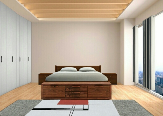 dormitorio Design Rendering