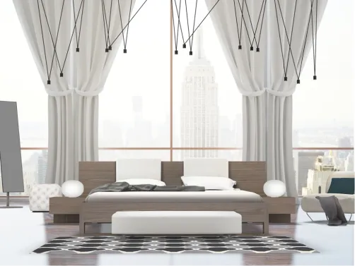Dreamy City Bedroom 