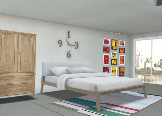 bedroom modern design  Design Rendering