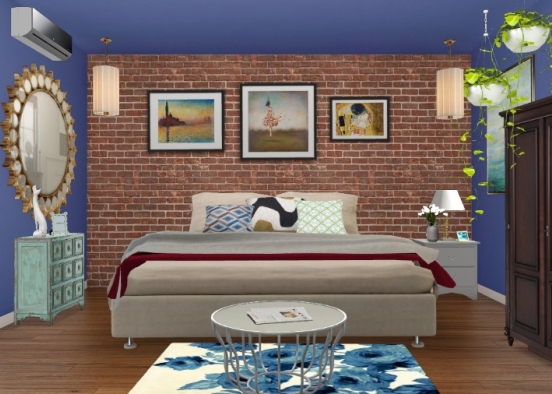 Relax bedrooms  Design Rendering