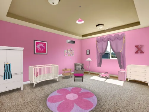 baby nursery room 