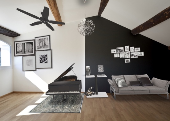 Black and White ⚫️⚪️ Design Rendering